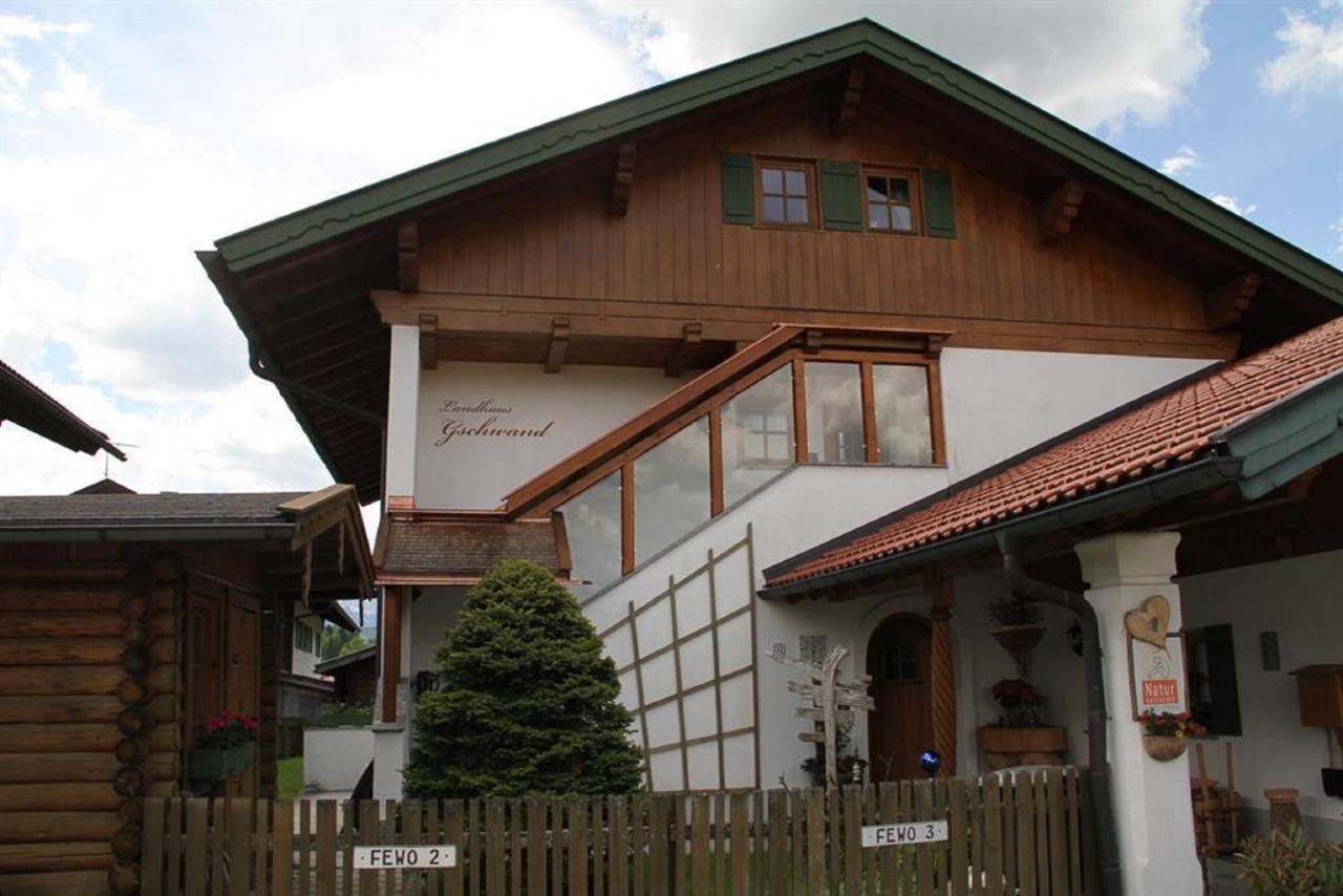 Landhaus Gschwand Krün エクステリア 写真